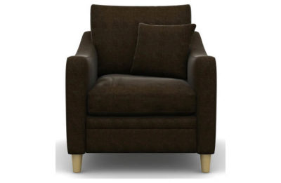 Heart of House Newbury Fabric Chair - Teak